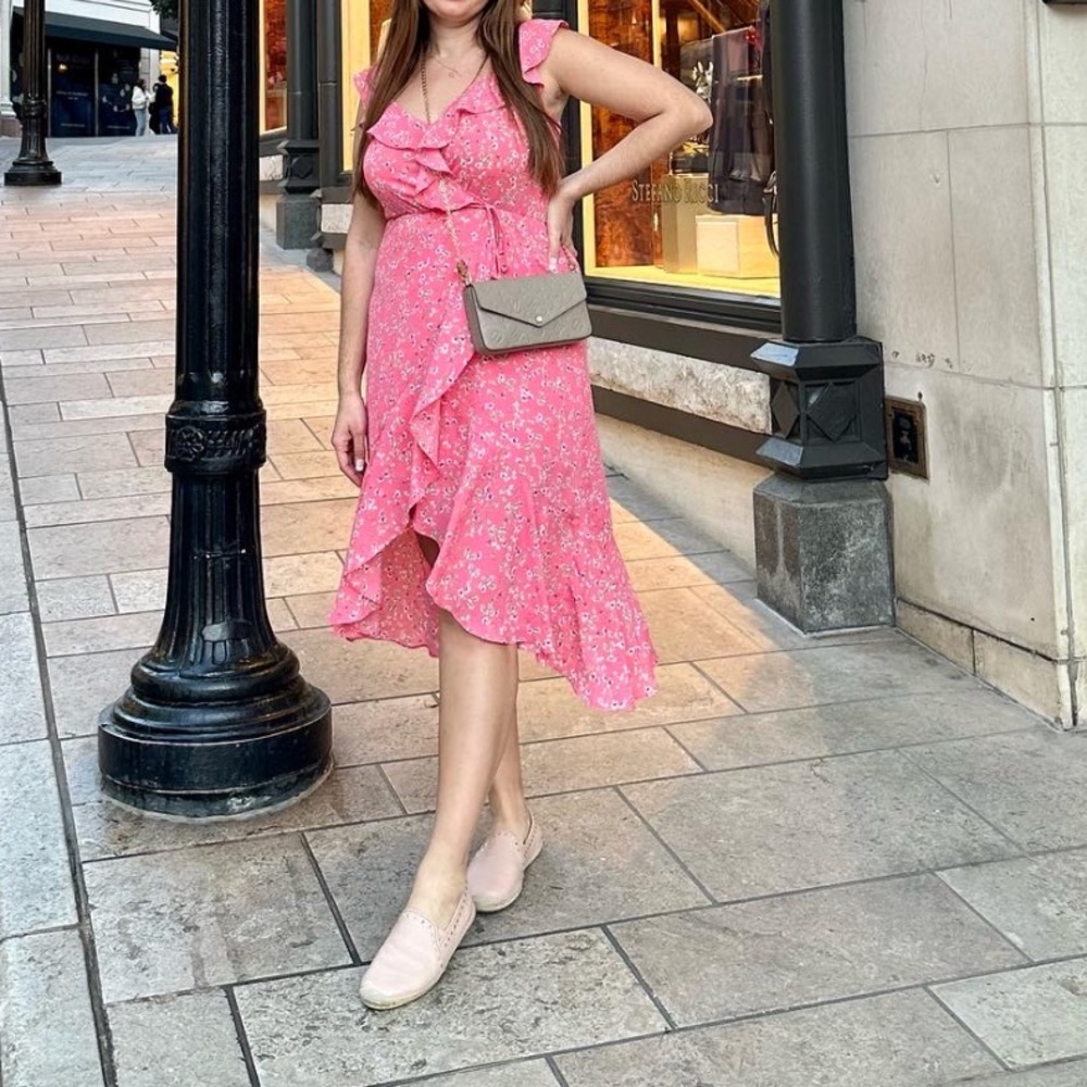 Socialite Pink Asymmetrical Dress